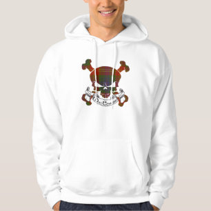 MacEdward Tartan Skull Hoodie