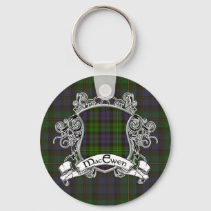 MacEwen Tartan Shield Key Ring