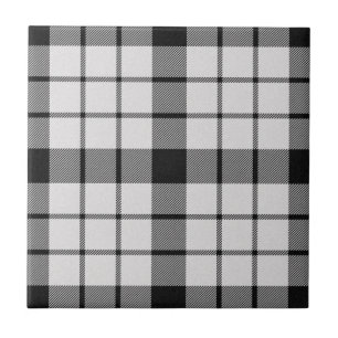 MacFarlane Clan Hunting Tartan Plaid Pattern Tile