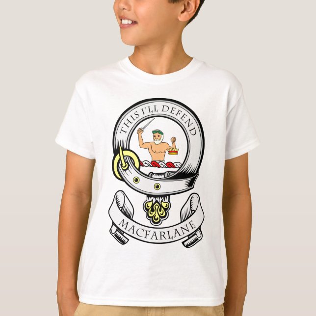 MACFARLANE Coat of Arms T-Shirt (Front)