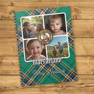 MacFarlane Family Photo Collage Notebook