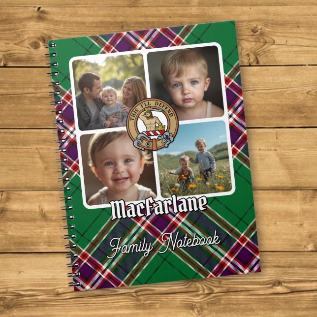 MacFarlane Family Photo Collage Notebook (Creator Uploaded)