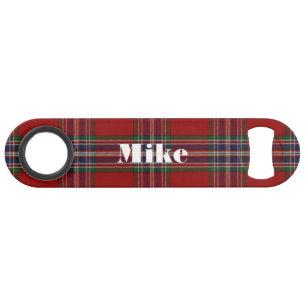 MacFarlane Plaid Custom Speed Bottle Opener