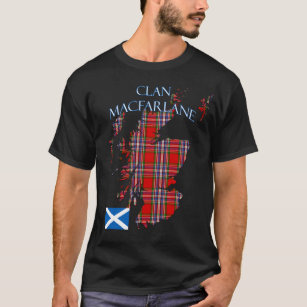 MacFarlane Scottish Clan Tartan Scotland T-Shirt