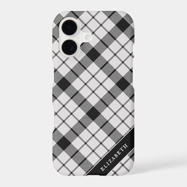 MacFarlane Tartan Plaid Pattern Red (Back)