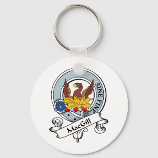 MacGill Clan Badge Key Ring