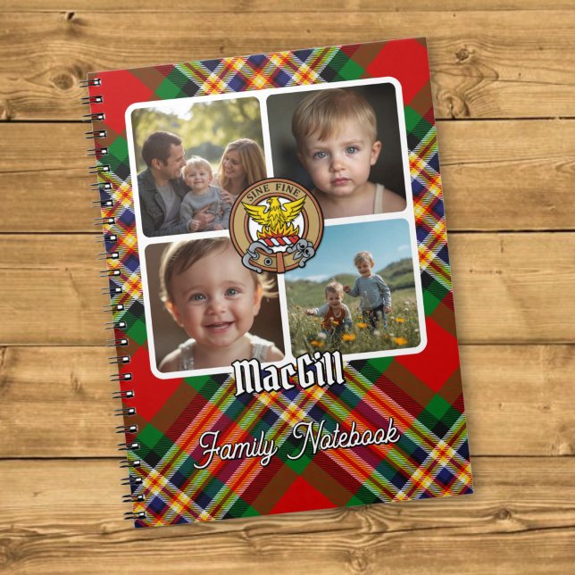 MacGill Family Photo Collage Notebook (Creator Uploaded)