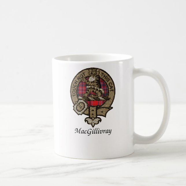 Macgillivray Clan Crest Coffee Mug (Right)