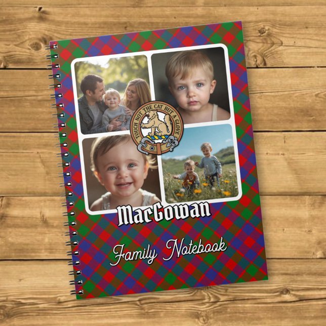 MacGowan Family Photo Collage Notebook (Creator Uploaded)