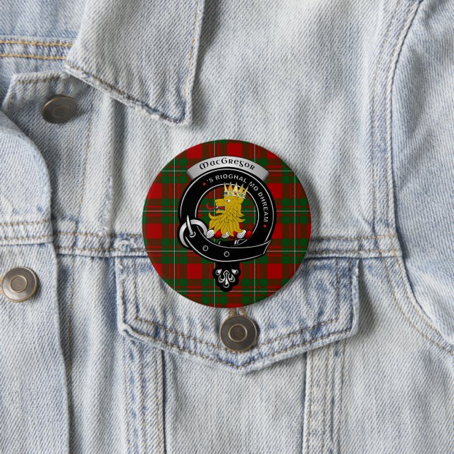 MacGregor Clan Badge Buttons (In Situ)