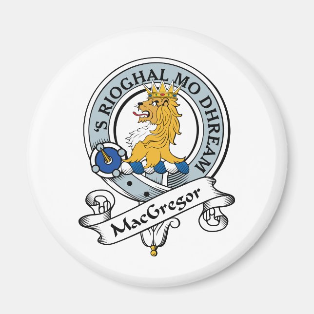 MacGregor Clan Badge Magnet (Front)