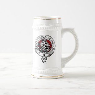 MacGregor Clan Badge (Please Edit Name) Beer Stein
