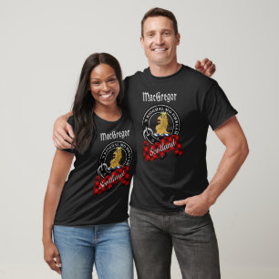 MacGregor Clan Badge & Rob Roy Tartan T-Shirt