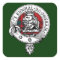 MacGregor Clan Badge Sticker Forest Green