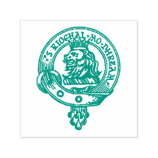 MacGregor Clan Crest Stamp (Choose Colour Ink)