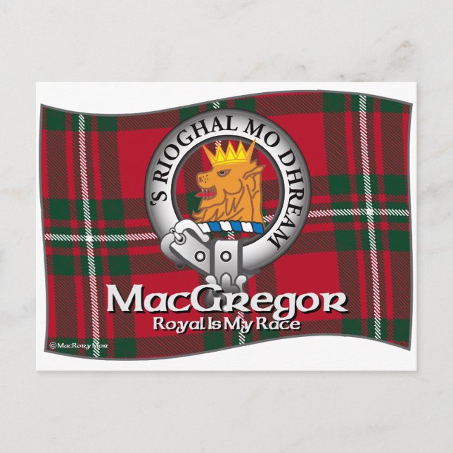 MacGregor Clan Postcard (Front)