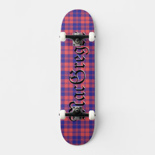 MacGregor Clan Tartan Scottish Plaid Pattern Skateboard
