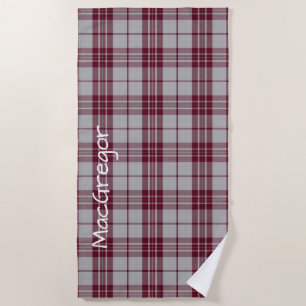 MacGregor Dress Tartan Plaid Beach Towel