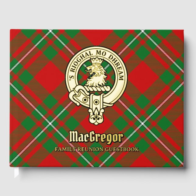 MacGregor Family Reunion Guest Book (Front)