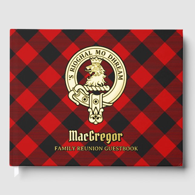 MacGregor Family Reunion Guest Book (Front)