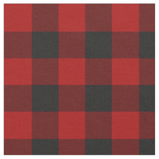 MacGregor | Rob Roy | Buffalo Plaid Red Tartan Fabric