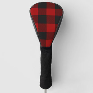MacGregor Rob Roy Buffalo Plaid Red Tartan Golf Head Cover
