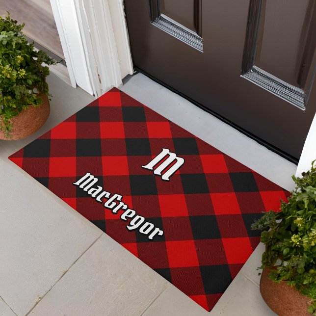 MacGregor Rob Roy Tartan Doormat (Creator Uploaded)