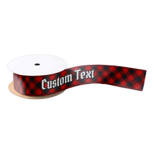 MacGregor Rob Roy Tartan Satin Ribbon