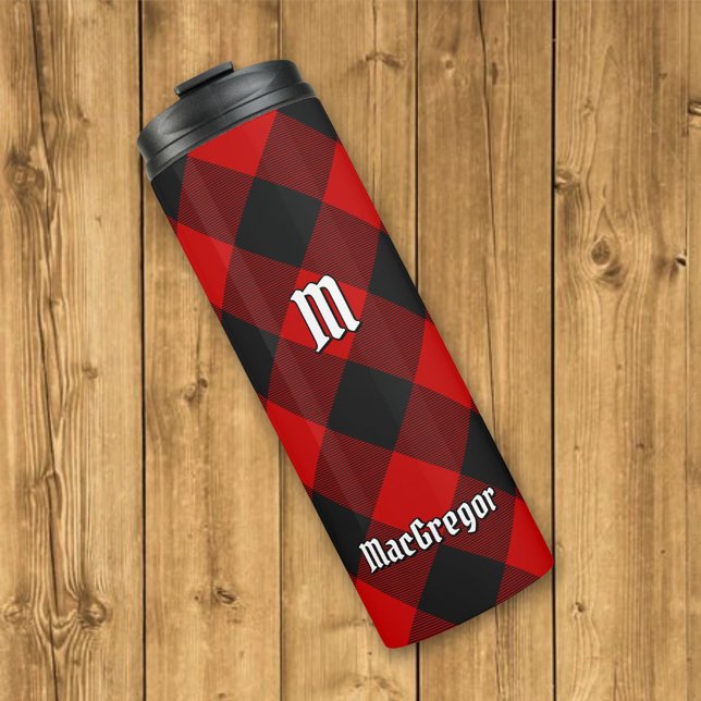 MacGregor Rob Roy Tartan Thermal Tumbler (Creator Uploaded)