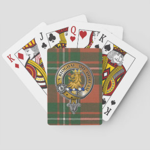 MacGregor Tartan & Badge Playing Cards