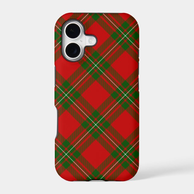 MacGregor tartan red green plaid (Back)
