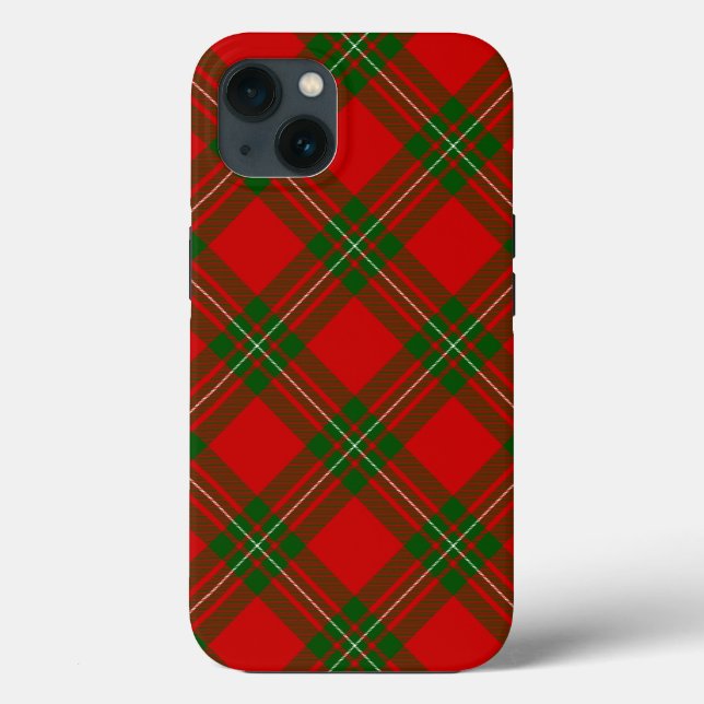 MacGregor tartan red green plaid Case-Mate iPhone Case (Back)