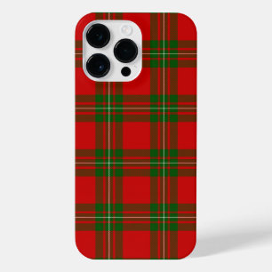 MacGregor tartan red green plaid iPhone 14 Pro Max Case