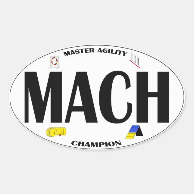 MACH Agility sticker (Front)