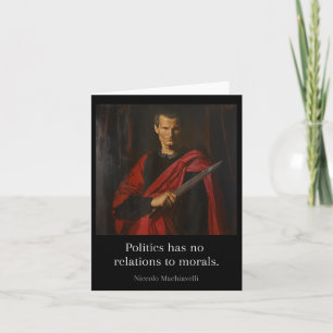 Machiavelli Quotes Art Of War Machiavellian Wise E Card