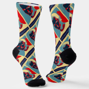 Machiavellian (Obama-style Machiavelli Poster) Socks