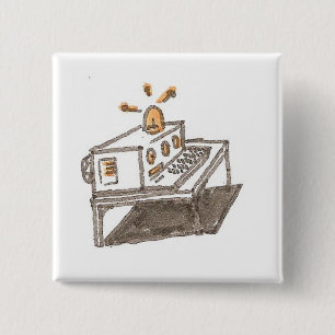 machine01 15 cm square badge