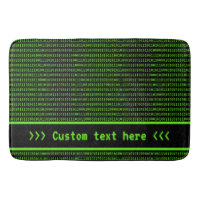 Machine Code Black & Green - Your Message Men's
