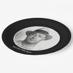 Machine Gun Kelly Paper Plate