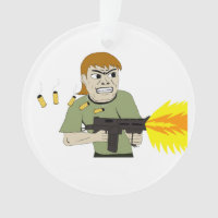 machine gunner