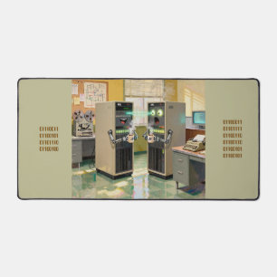 “Machine Language”  -  Humourous Technology        Desk Mat