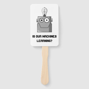 Machine Learning Technology Humour Hand Fan