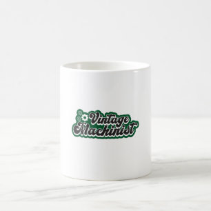Machine Mechanic CNC Machinist Retro Funny Gift Coffee Mug