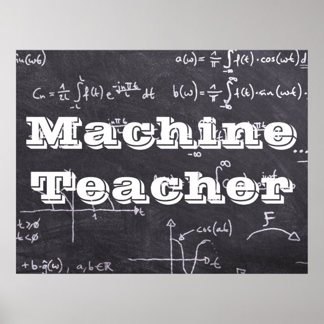Machine Teacher Poster (Front)