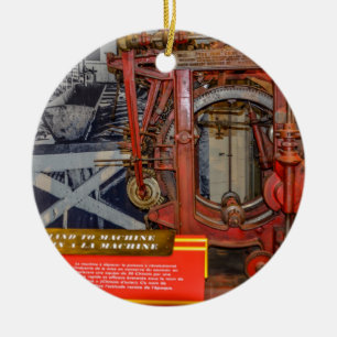 Machine tool, Stevenson Village Ceramic Tree Decoration