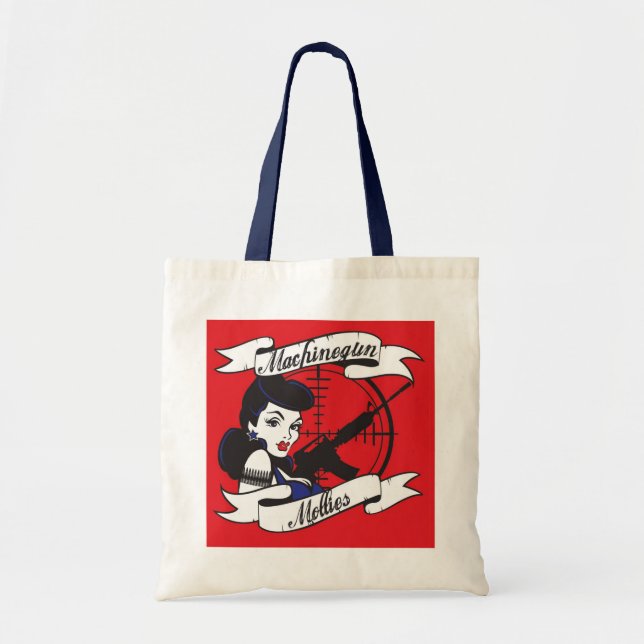 Machinegun Mollies tote bag (Front)