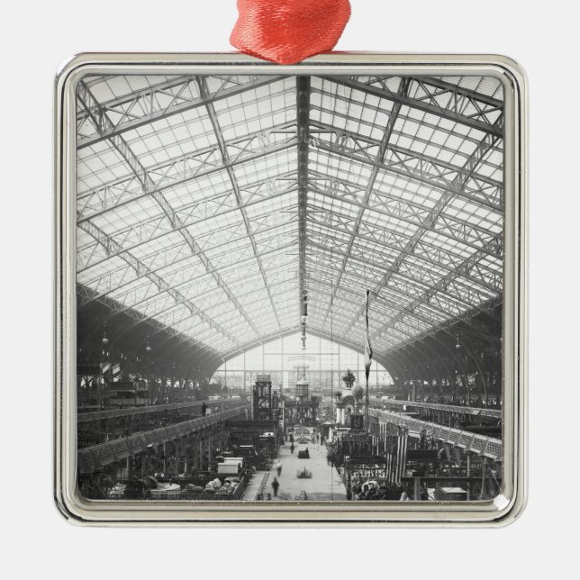 Machinery Hall, Universal Exhibition Metal Tree Decoration (Front)