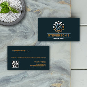 Machining and Metal Fab Business Card