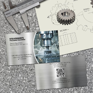 Machining and Metal Fab Business Card