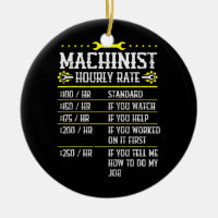 Machining CNC Machinist Hourly Rate 